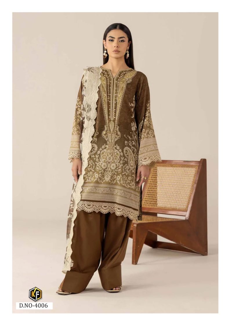 Keval Elaya Vol 4 Cotton Printed Karachi Dress Material — Festive Designer Catalog wholesale from Surat - Gallery Image 6