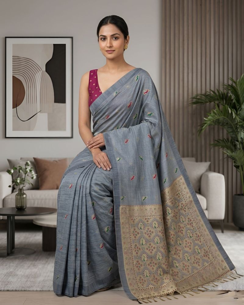 Mv Vis 17 Cotton Silk Digital Printed Saree Catalog