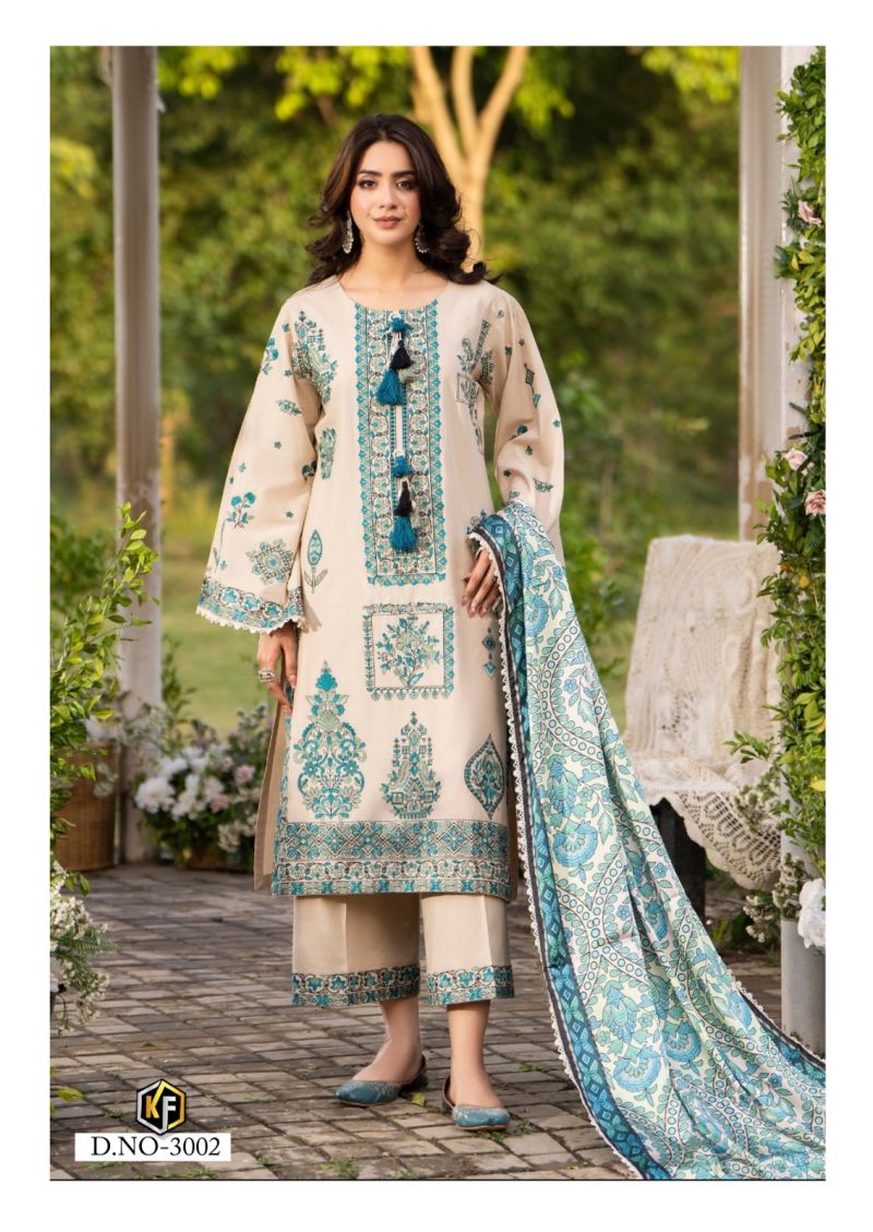 Keval Dastak Vol 3 Cotton Printed Karachi Dress Material — Wholesale Dress Material, Vardan Ethnic wholesale from Surat — Photo 4