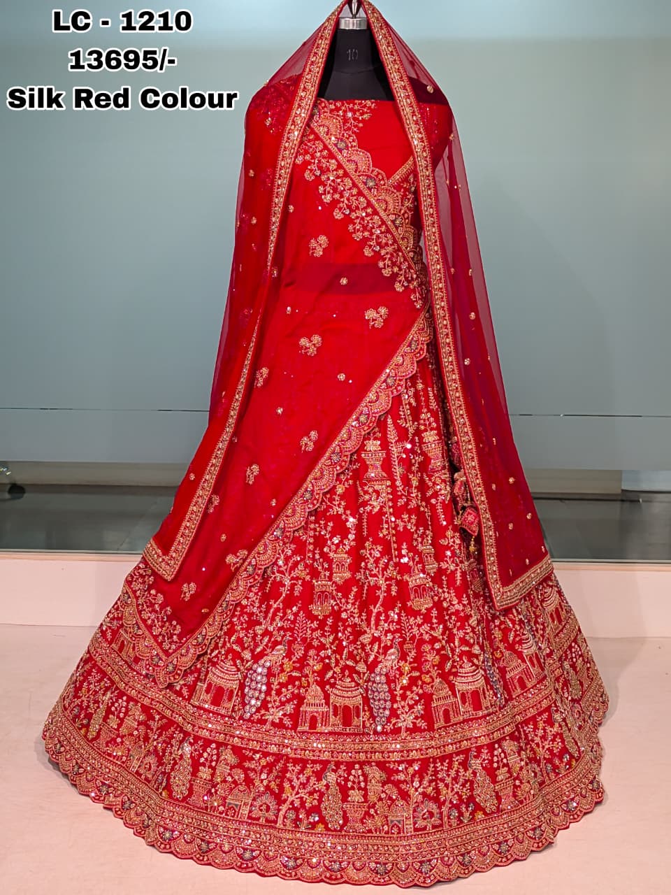 Bridal Lehenga Hits Premium Pure Raw Silk Wedding Collection