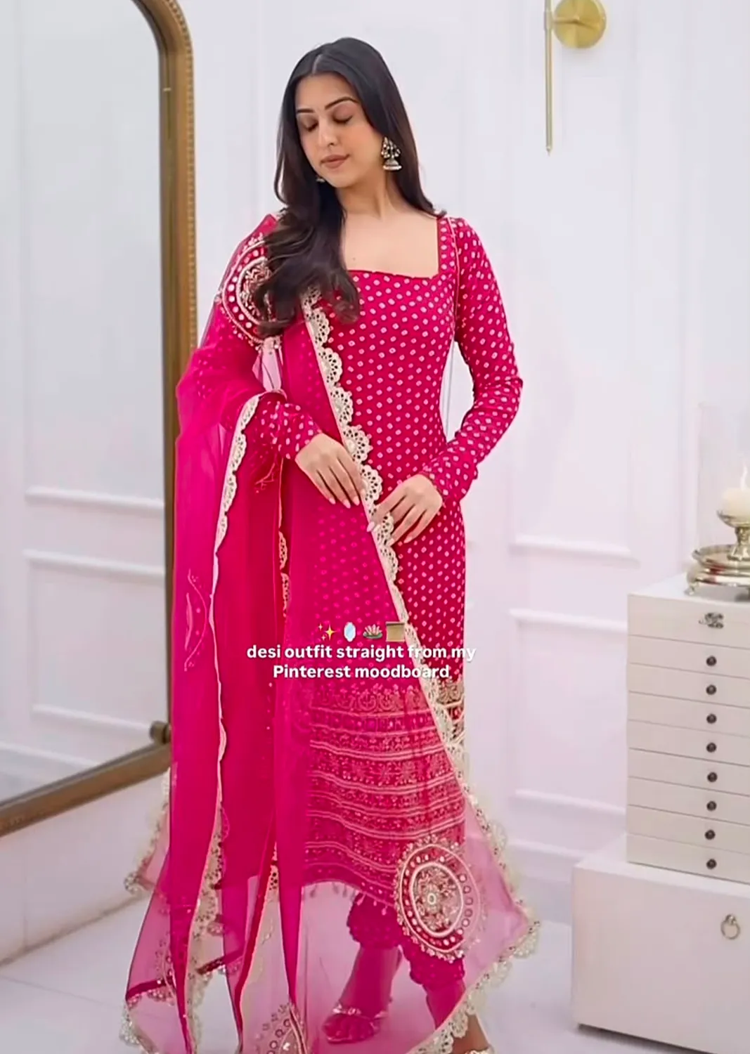 Nivara Heavy Faux Georgette Embroidered Digital Print Sharara Suit With Hand Work & Dupatta Set — Wholesale Readymade Suit, Vardan Ethnic wholesale from Surat — Photo 2