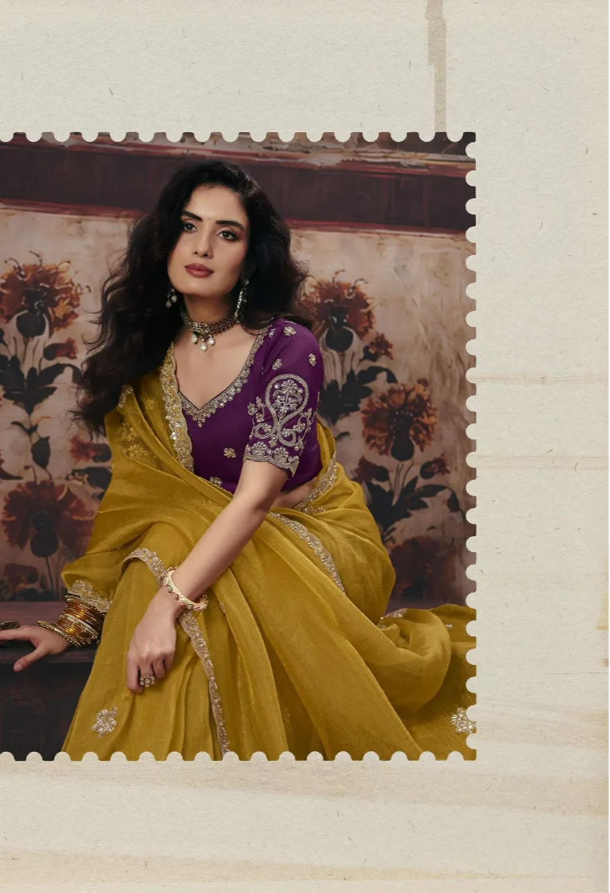 Sulakshmi Virasat Vol-01 Heritage Designer Saree Collection — Wholesale Sarees, Sulakshmi wholesale from Surat — view 18