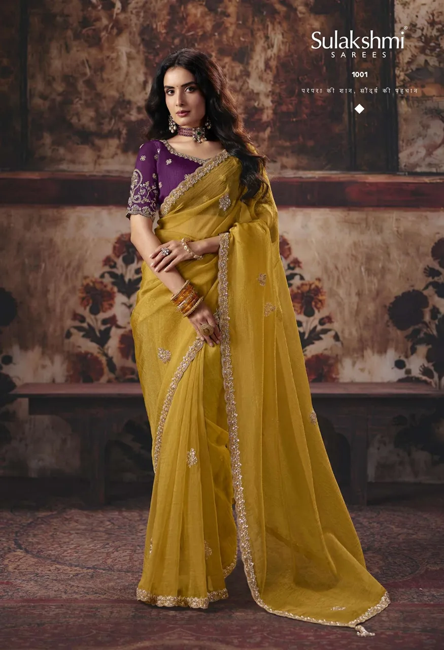 Sulakshmi Virasat Vol-01 Heritage Designer Saree Collection — Wholesale Sarees, Sulakshmi wholesale from Surat — view 15