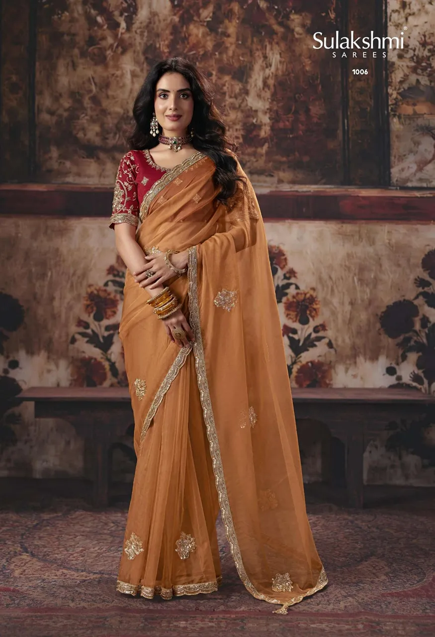 Sulakshmi Virasat Vol-01 Heritage Designer Saree Collection — Wholesale Sarees, Sulakshmi wholesale from Surat — view 11