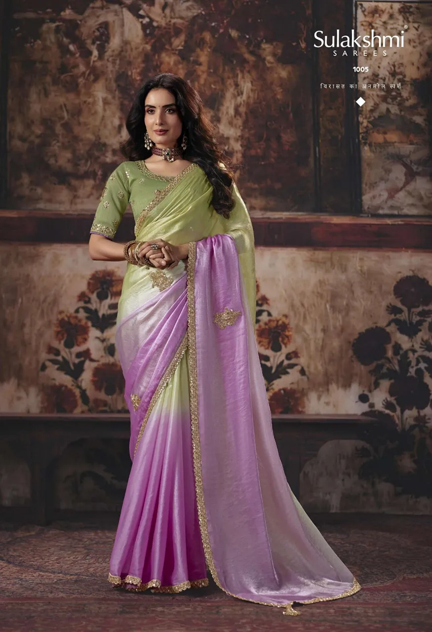 Sulakshmi Virasat Vol-01 Heritage Designer Saree Collection — Wholesale Sarees, Sulakshmi wholesale from Surat — view 10