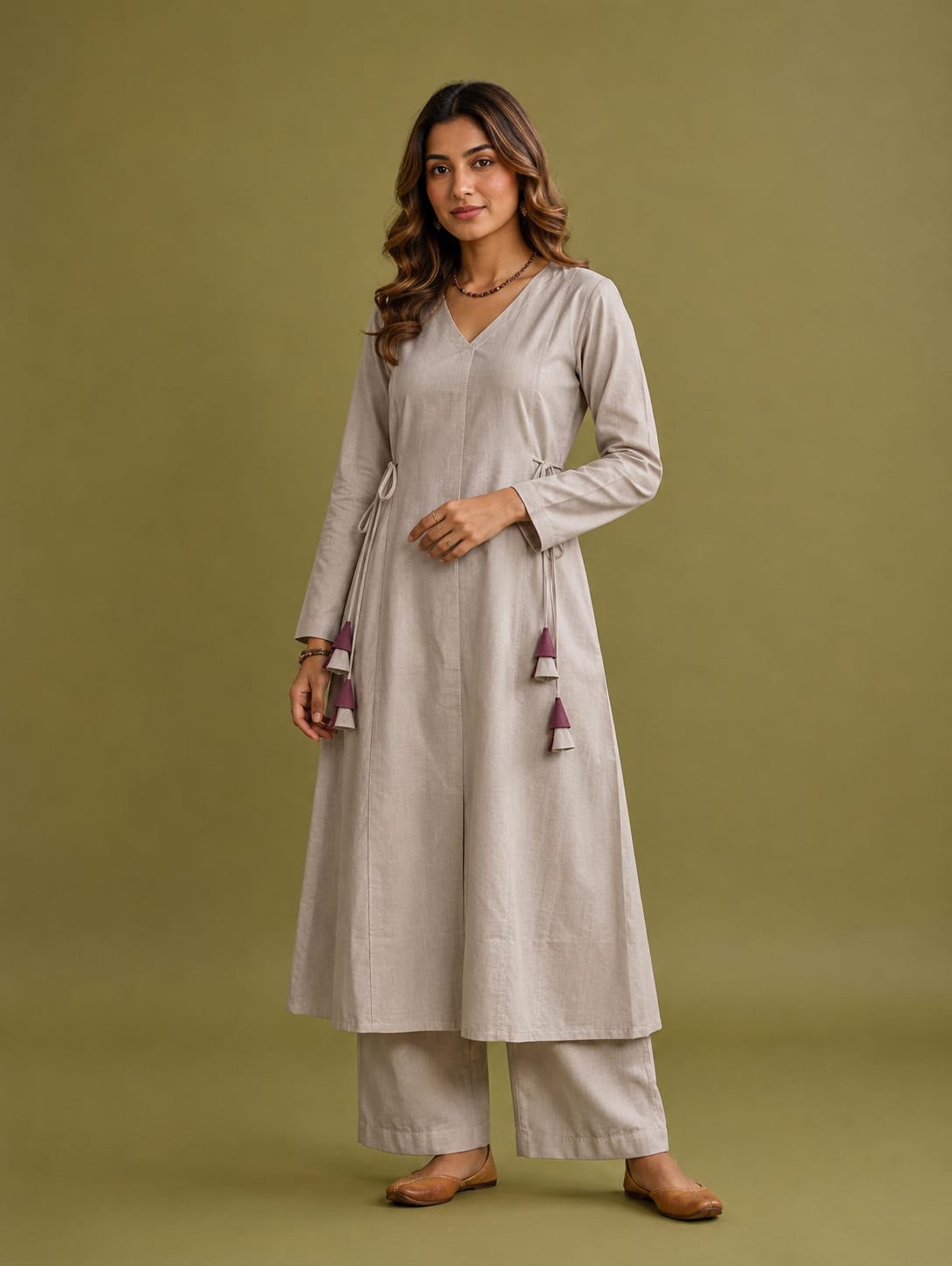 AK Dhabu Cotton Printed 2 Piece Co-Ord Set with Pocket for Women