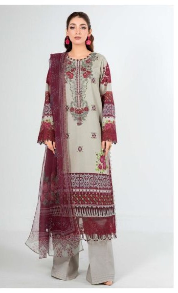 Alzohaib Anisa Vol 2 Cotton Dupatta Cotton Patch Work Salwar Kameez