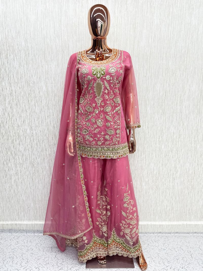 Anokhi 2366 To 2368 Dolla Silk Embroidered Readymade Salwar Kameez Set