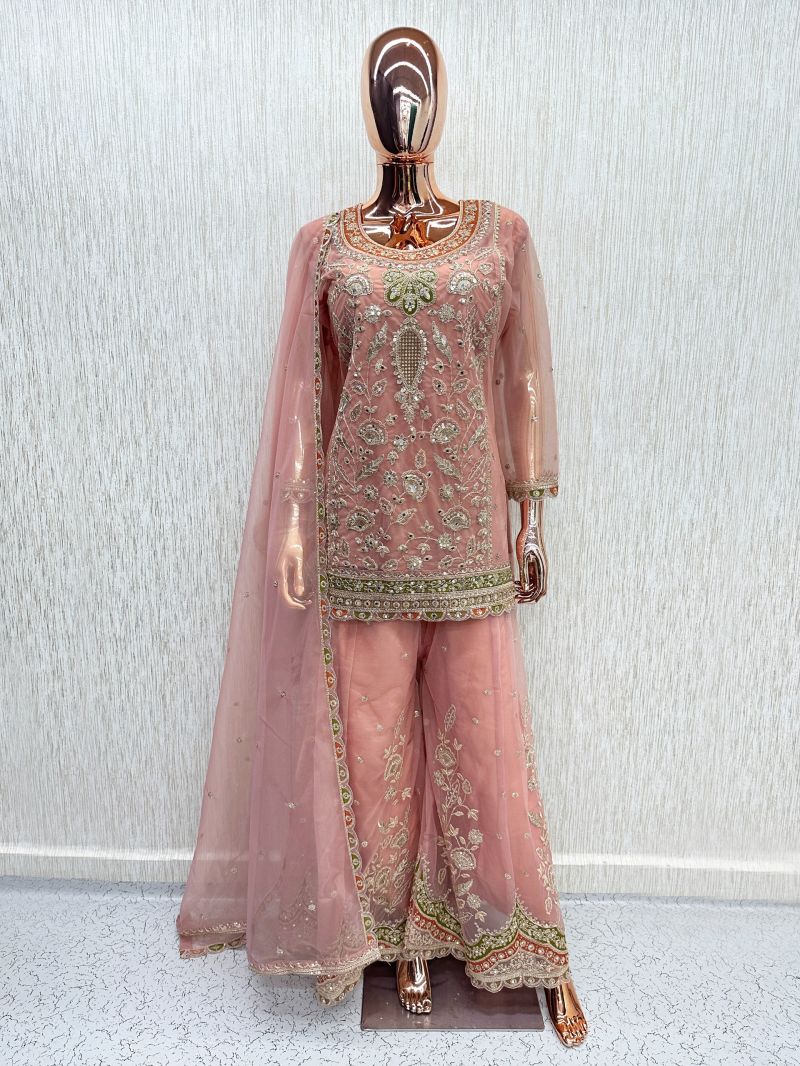 Anokhi 2366 To 2368 Dolla Silk Embroidered Readymade Salwar Kameez Set — Wholesale Readymade Suit wholesale from Surat — view 4