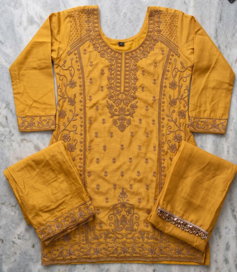Aurraa Reema Vol 2 Chinon Beads Work Salwar Kameez Catalog — Wholesale Kurtis, Vardan Ethnic wholesale from Surat — Photo 10