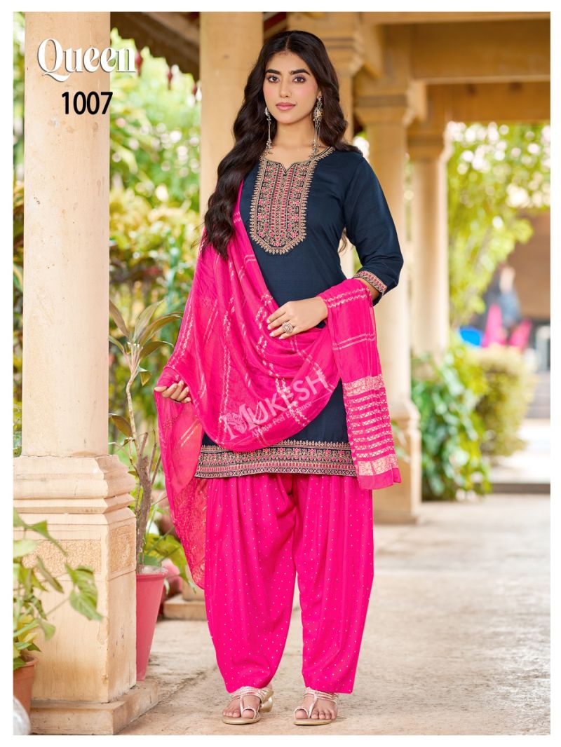 Banwery Queen Vertican Embroidered Patiyala Salwar Kameez Catalog — Wholesale Kurtis, Banwery wholesale from Surat — Photo 4