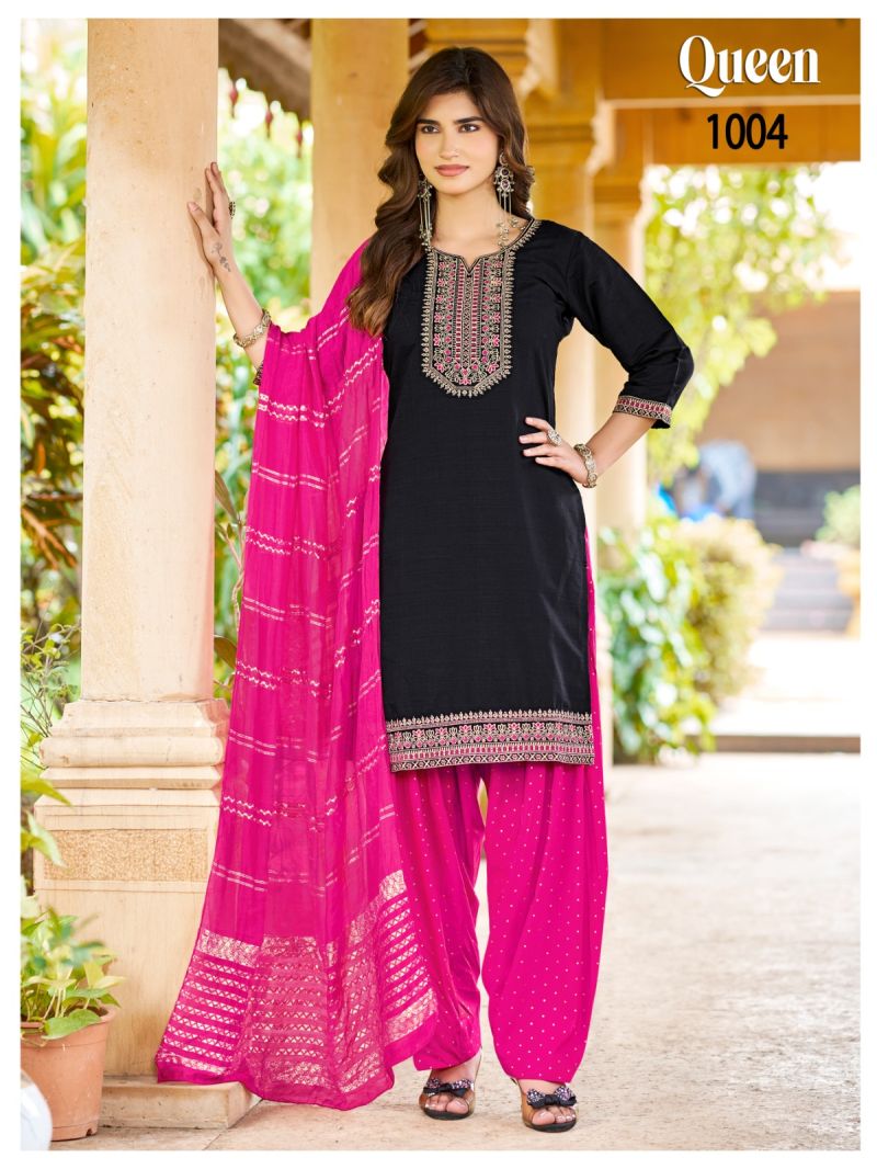 Banwery Queen Vertican Embroidered Patiyala Salwar Kameez Catalog — Wholesale Kurtis, Banwery wholesale from Surat — Photo 7