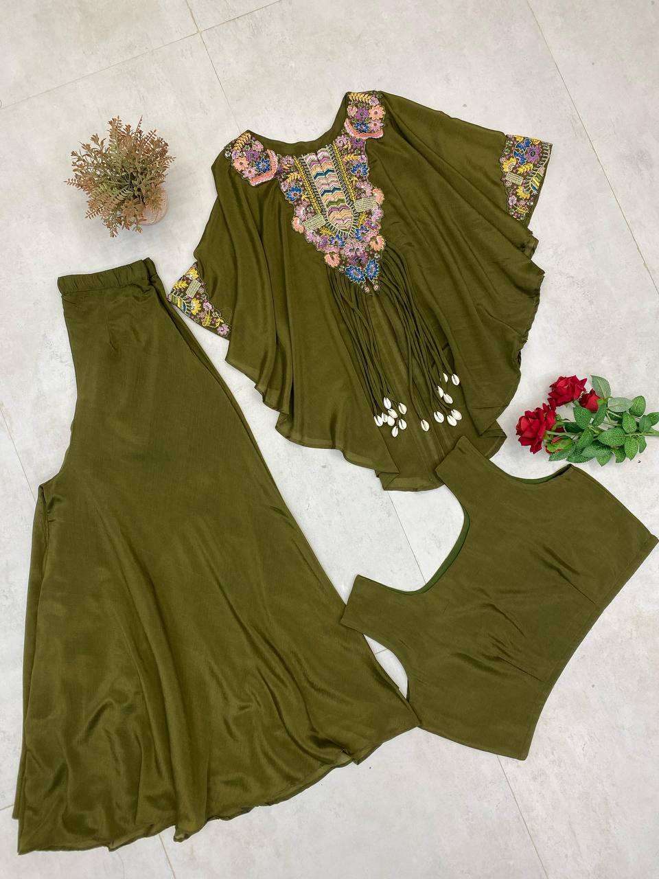 Be 349 Three Piece Indo Western Wear Catalog — Indo Western, Vardan Ethnic wholesale from Surat — view 7