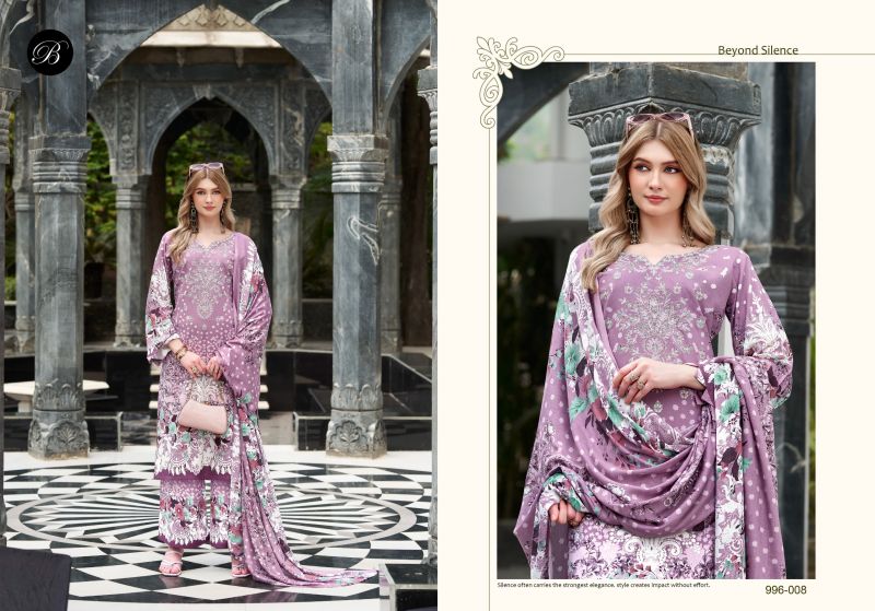 Belliza Dilkhush Vol 4 Viscose Rayon Digital Printed Dress Material — Wholesale Dress Material wholesale from Surat — view 7