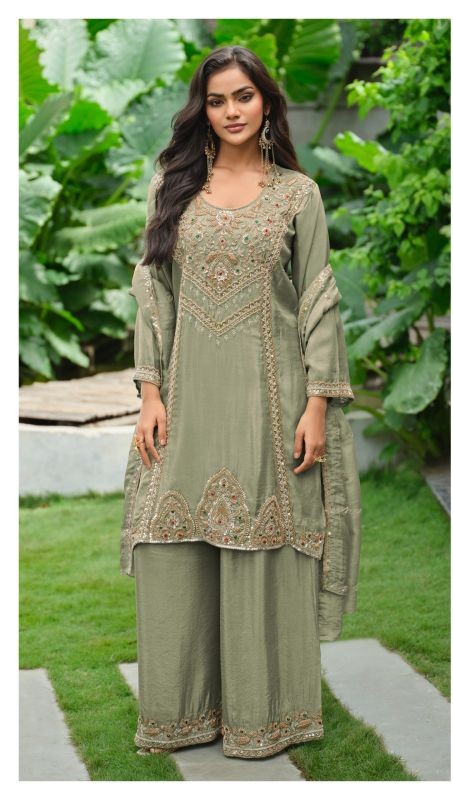 Deepsy D 3516 Pure Viscose Tissue Silk Beats Work Salwar Kameez