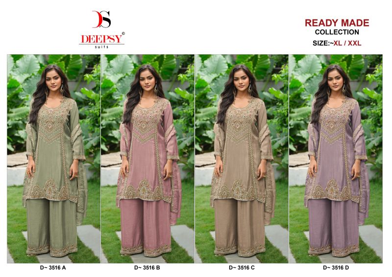Deepsy D 3516 Pure Viscose Tissue Silk Beats Work Salwar Kameez — Wholesale Kurtis, Vardan Ethnic wholesale from Surat — view 5