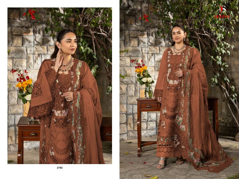 Deepsy Elaf Premium Superhit Cotton Self Embroidered Salwar Kameez — Wholesale Dress Material, Deepsy wholesale from Surat — view 2