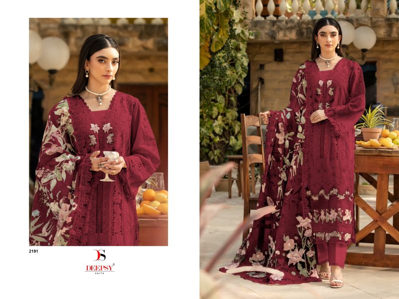 Deepsy Elaf Premium Superhit Cotton Self Embroidered Salwar Kameez — Wholesale Dress Material, Deepsy wholesale from Surat — view 6