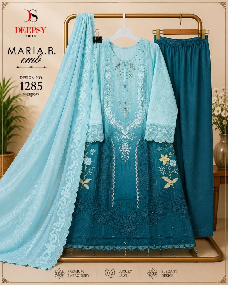 Deepsy R 1285 Cotton Embroidered Handmade Latkan Salwar Kameez