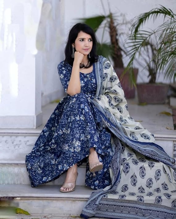Dhruvi 495 Viscose Printed Kurti With Bottom Dupatta Set — Wholesale Kurtis wholesale from Surat — view 2