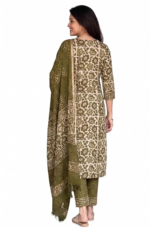 Dhruvi 496 Viscose Printed Kurti With Bottom Dupatta Catalog — Wholesale Kurtis wholesale from Surat — view 3