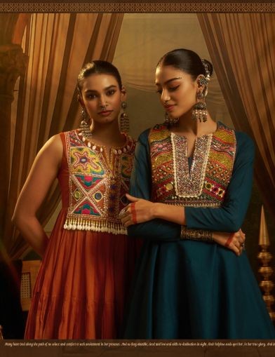 Dresstive Leela Vol 2 Mul Cotton Handwork Navratri Wear Catalog