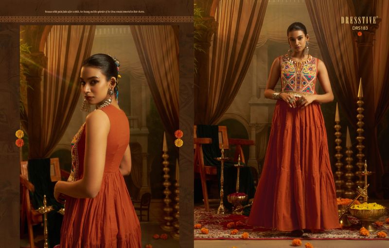 Dresstive Leela Vol 2 Mul Cotton Handwork Navratri Wear Catalog — Wholesale Kurtis, Vardan Ethnic wholesale from Surat — Photo 5