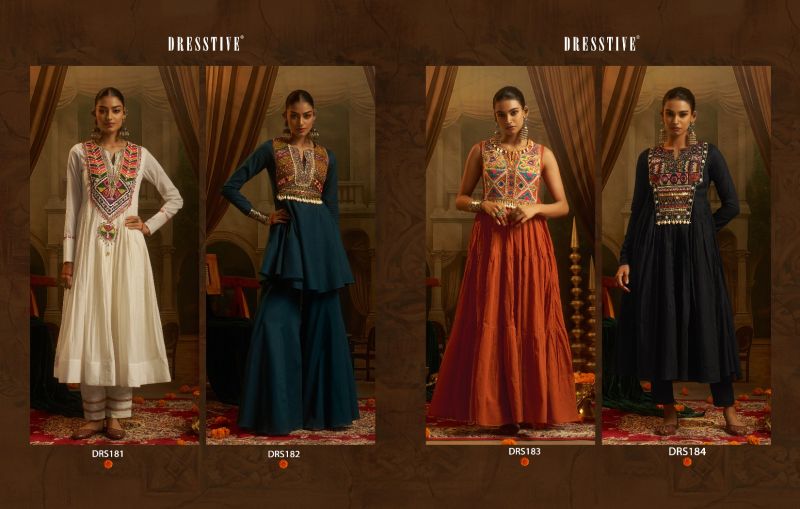 Dresstive Leela Vol 2 Mul Cotton Handwork Navratri Wear Catalog — Wholesale Kurtis, Vardan Ethnic wholesale from Surat — Photo 10
