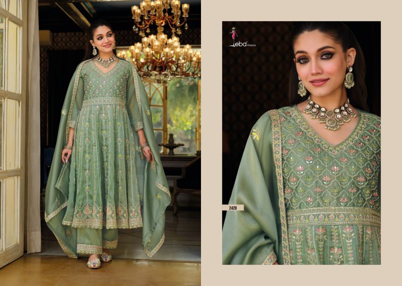 Eba Barbie Vol 6 Simar Designer Embroiderd Readymade Salwar Kameez Set — Wholesale Readymade Suit wholesale from Surat — view 4