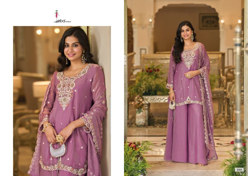 Eba Noorani Fandy Satin Beats Work Designer Salwar Kameez — Wholesale Readymade Suit, Vardan Ethnic wholesale from Surat — Photo 2