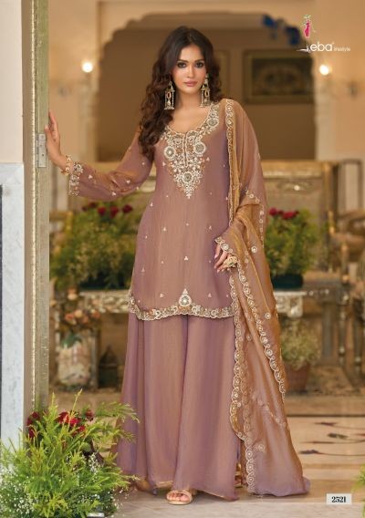 Eba Noorani Fandy Satin Beats Work Designer Salwar Kameez