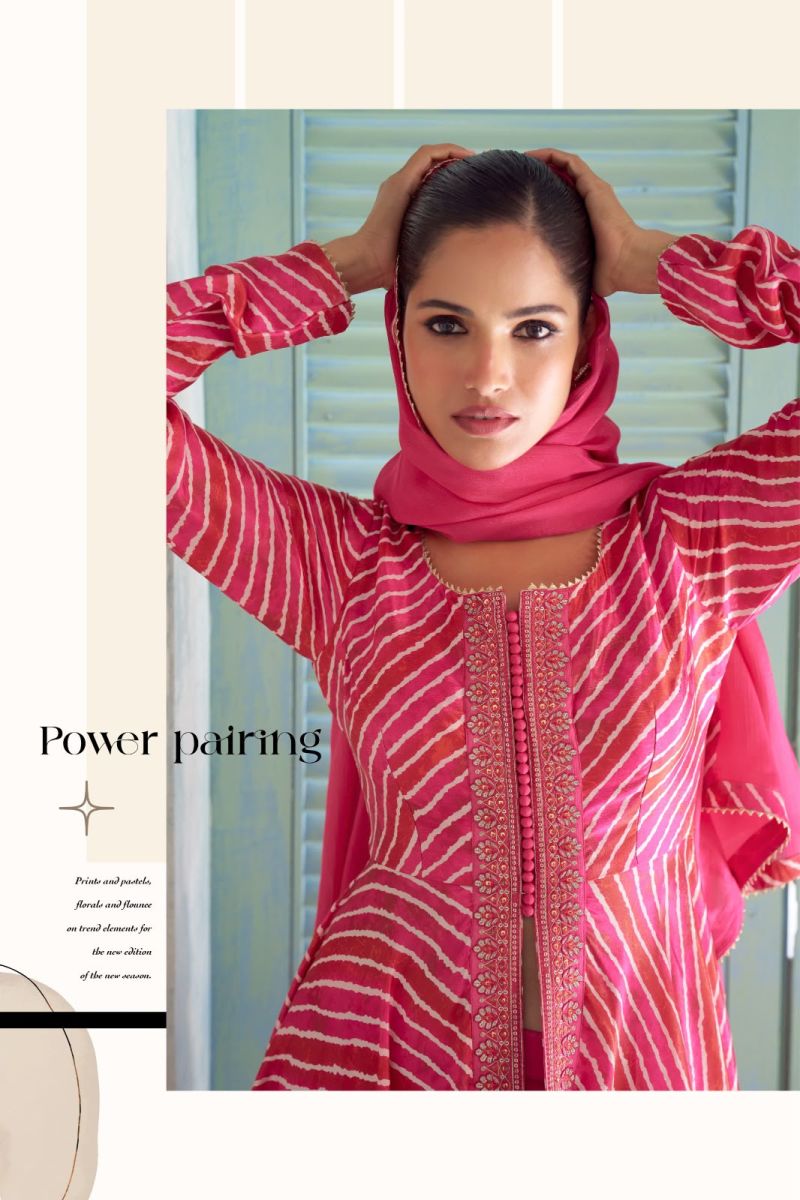 Gulkayra Vanilla Chinon Digital Print Embroidered Top Bottom Dupatta Catalog — Wholesale Kurtis, Vardan Ethnic wholesale from Surat — view 5