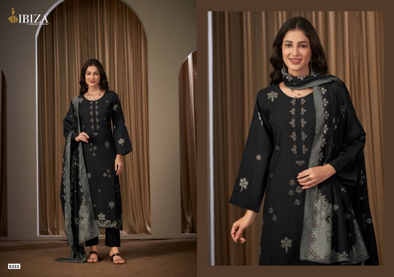 Ibiza Ekatya Muslin Digital Print With Embroidery Salwar Kameez — Wholesale Dress Material wholesale from Surat - Gallery Image 4