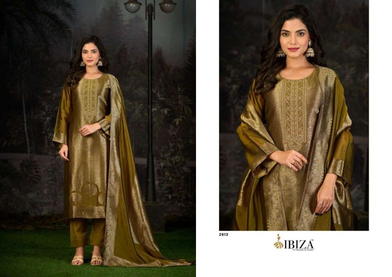 Ibiza Sakhi Vol 16 Pure Banglory Silk Jacquard Salwar Kameez — Wholesale Dress Material wholesale from Surat - Gallery Image 2