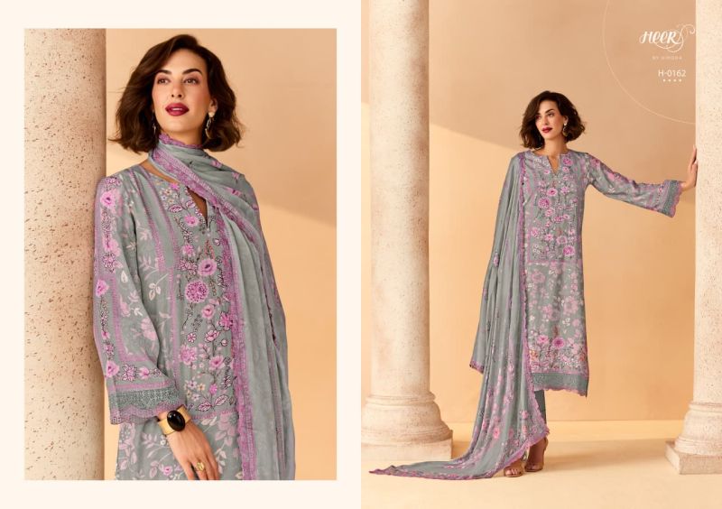 Kimora Heer Eternal 2 Muslin Vol 260 Muslin Digital Print Embroidered Salwar Kameez — Wholesale Salwar Suits, Vardan Ethnic wholesale from Surat — view 4
