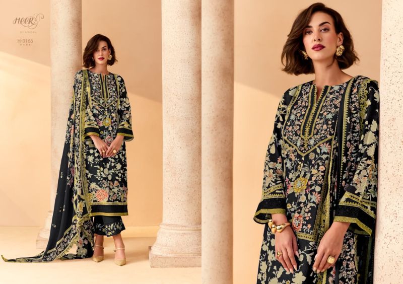 Kimora Heer Eternal 2 Muslin Vol 260 Muslin Digital Print Embroidered Salwar Kameez — Wholesale Salwar Suits, Vardan Ethnic wholesale from Surat — view 5