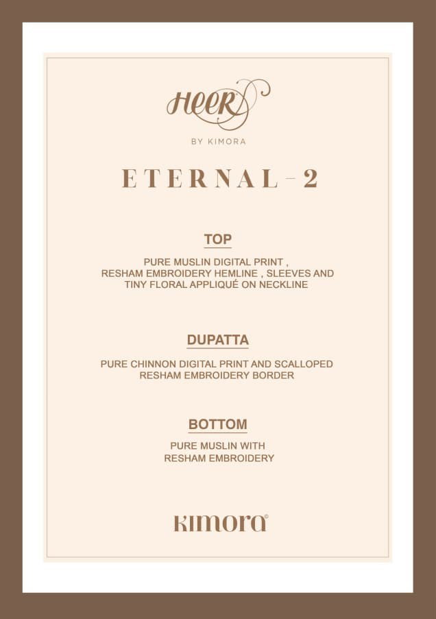 Kimora Heer Eternal 2 Muslin Vol 260 Muslin Digital Print Embroidered Salwar Kameez — Wholesale Salwar Suits, Vardan Ethnic wholesale from Surat — view 6