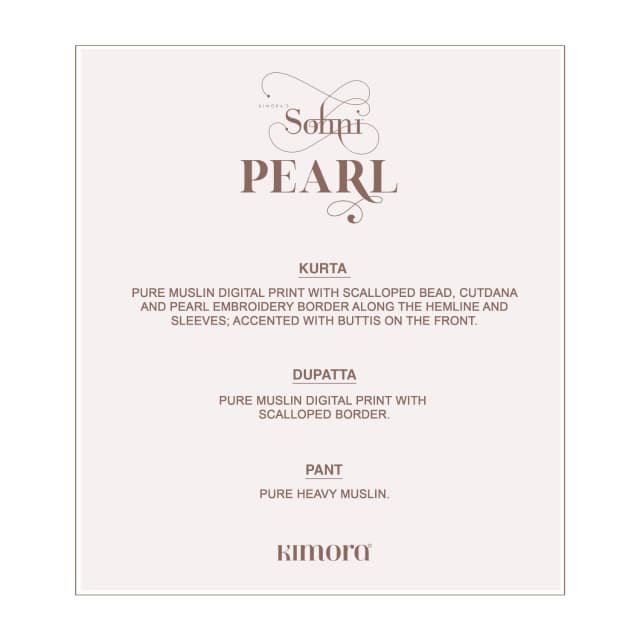 Kimora Sohni Pearl Vol 85 Muslin Digital Print Embroidered Salwar Kameez — Wholesale Dress Material wholesale from Surat — Photo 9