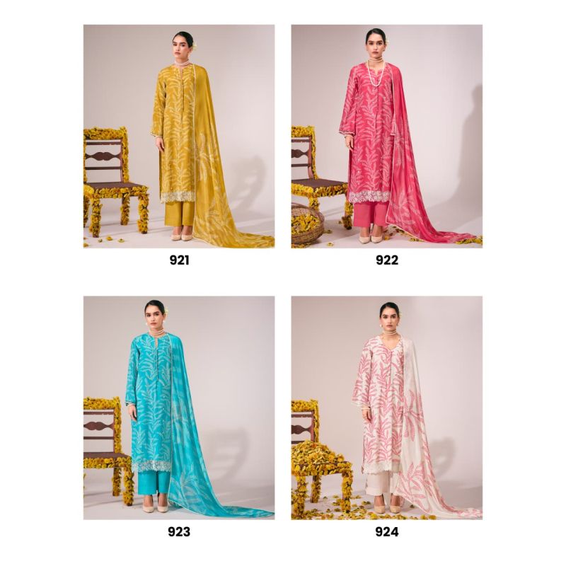 Kimora Sohni Pearl Vol 85 Muslin Digital Print Embroidered Salwar Kameez — Wholesale Dress Material wholesale from Surat — Photo 10