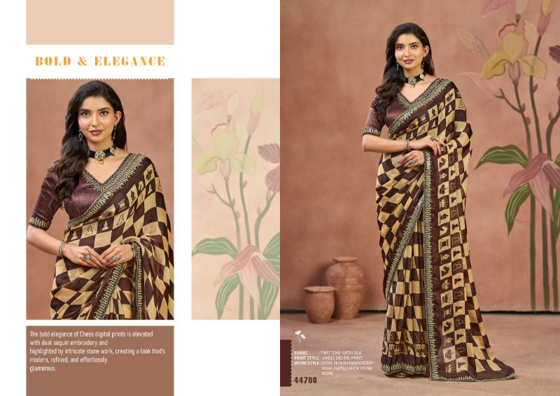 Mahotsav Norita 44700 Tarana Satin Silk Designer Saree Catalog — Wholesale Sarees wholesale from Surat — view 13