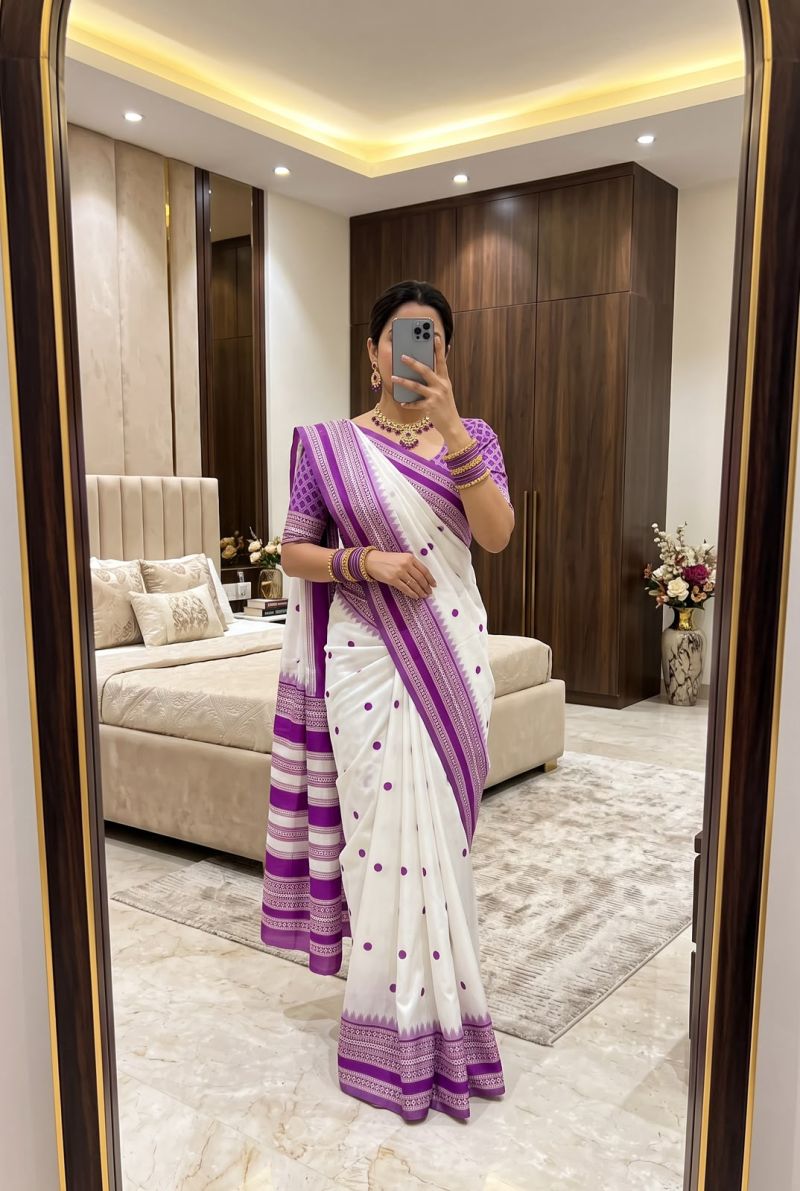 Mb 3329 Banarasi Silk Weaving Zari Motifs Saree Catalog — Organza Saree, Vardan Ethnic wholesale from Surat — view 4