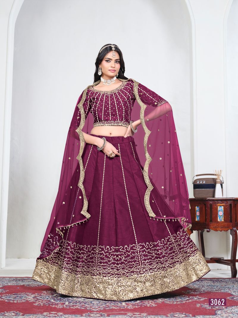 Mehvish Vol 36 Art Silk Mirror Work Embroidered Lehenga Choli Catalog — Wholesale Lehenga, MPA wholesale from Surat — view 11