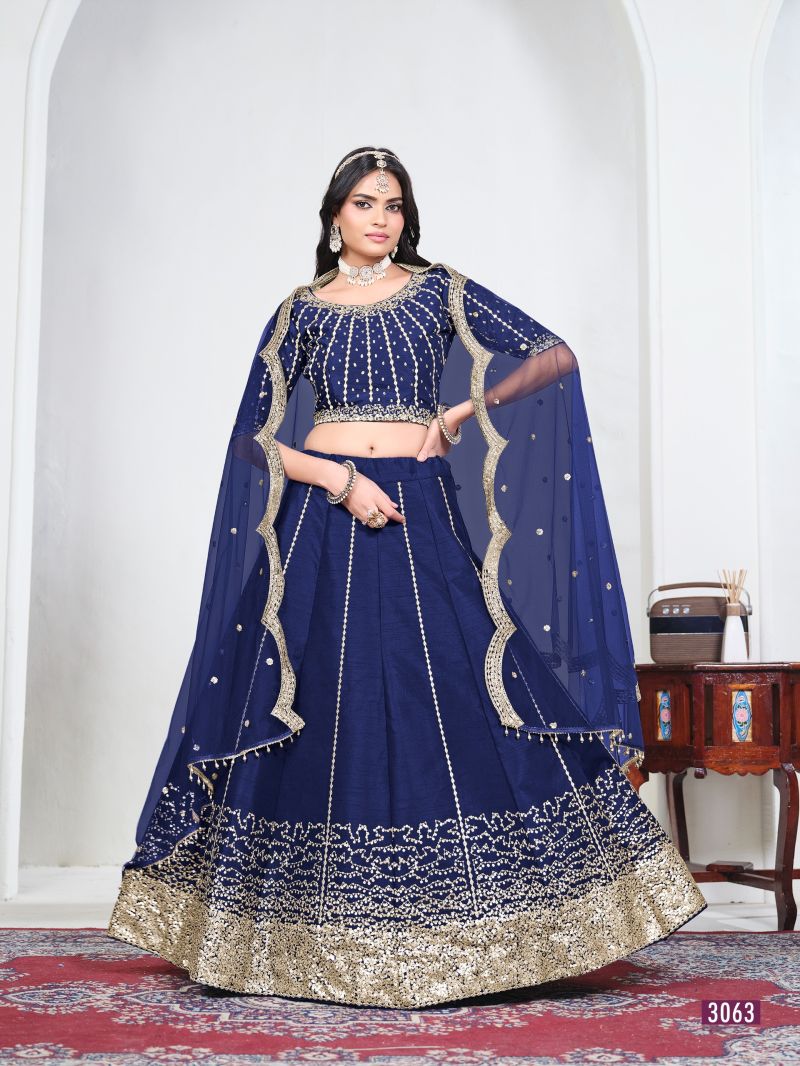 Mehvish Vol 36 Art Silk Mirror Work Embroidered Lehenga Choli Catalog — Wholesale Lehenga, MPA wholesale from Surat — view 12