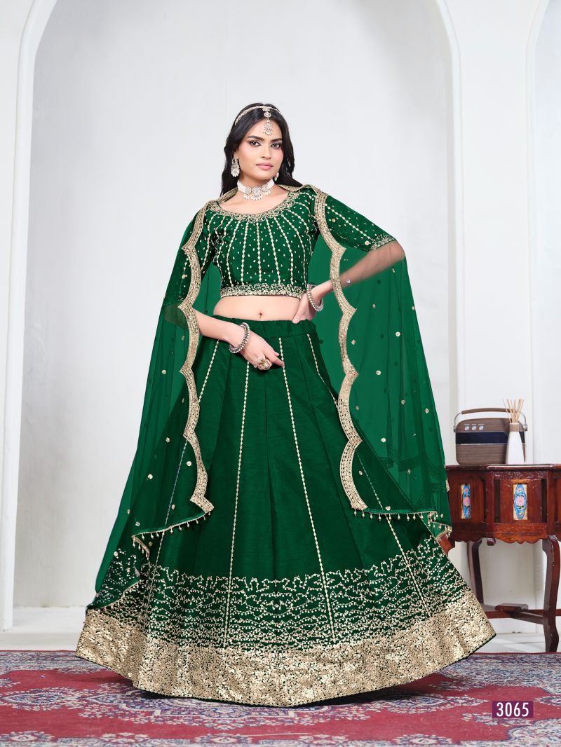 Mehvish Vol 36 Art Silk Mirror Work Embroidered Lehenga Choli Catalog — Wholesale Lehenga, MPA wholesale from Surat — view 13