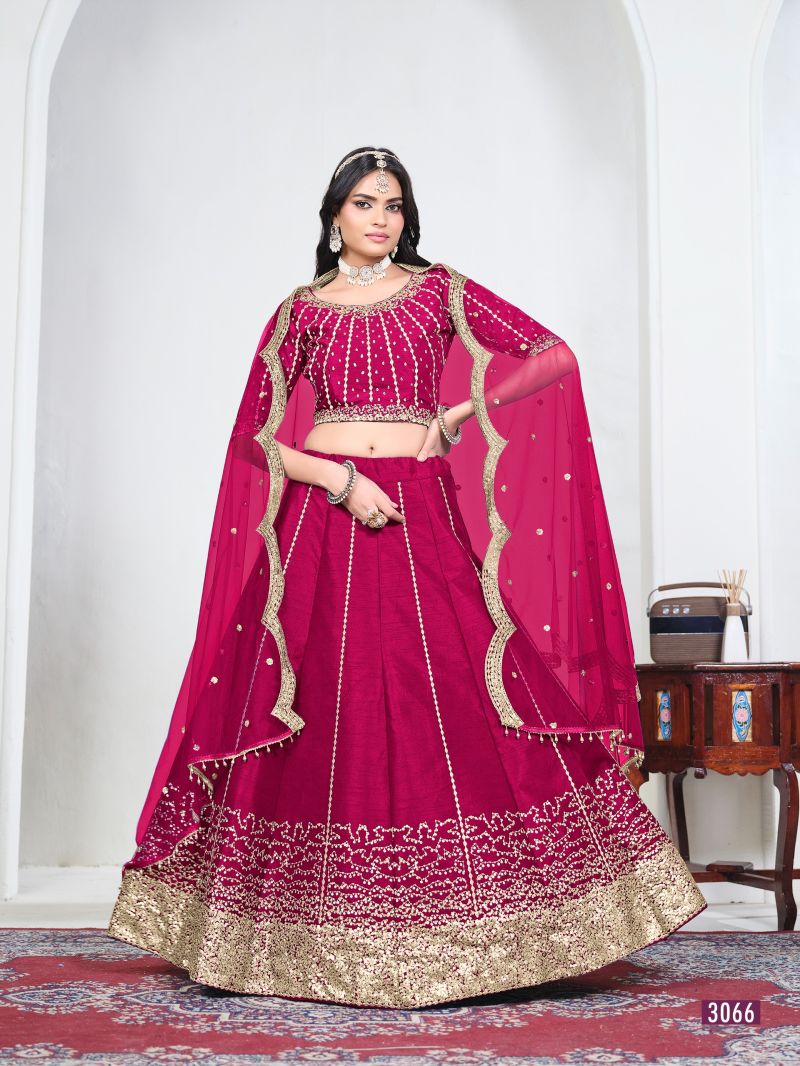 Mehvish Vol 36 Art Silk Mirror Work Embroidered Lehenga Choli Catalog — Wholesale Lehenga, MPA wholesale from Surat — view 14