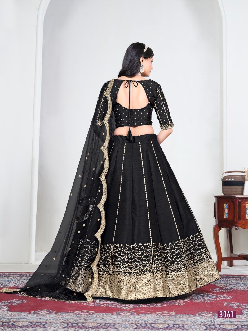 Mehvish Vol 36 Art Silk Mirror Work Embroidered Lehenga Choli Catalog — Wholesale Lehenga, MPA wholesale from Surat — view 3