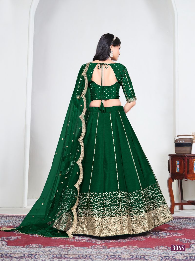 Mehvish Vol 36 Art Silk Mirror Work Embroidered Lehenga Choli Catalog — Wholesale Lehenga, MPA wholesale from Surat — view 4