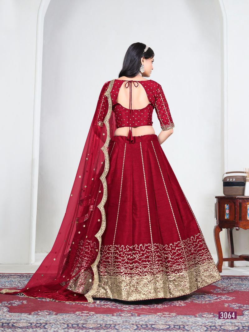 Mehvish Vol 36 Art Silk Mirror Work Embroidered Lehenga Choli Catalog — Wholesale Lehenga, MPA wholesale from Surat — view 5