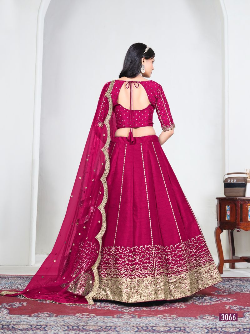 Mehvish Vol 36 Art Silk Mirror Work Embroidered Lehenga Choli Catalog — Wholesale Lehenga, MPA wholesale from Surat — view 6