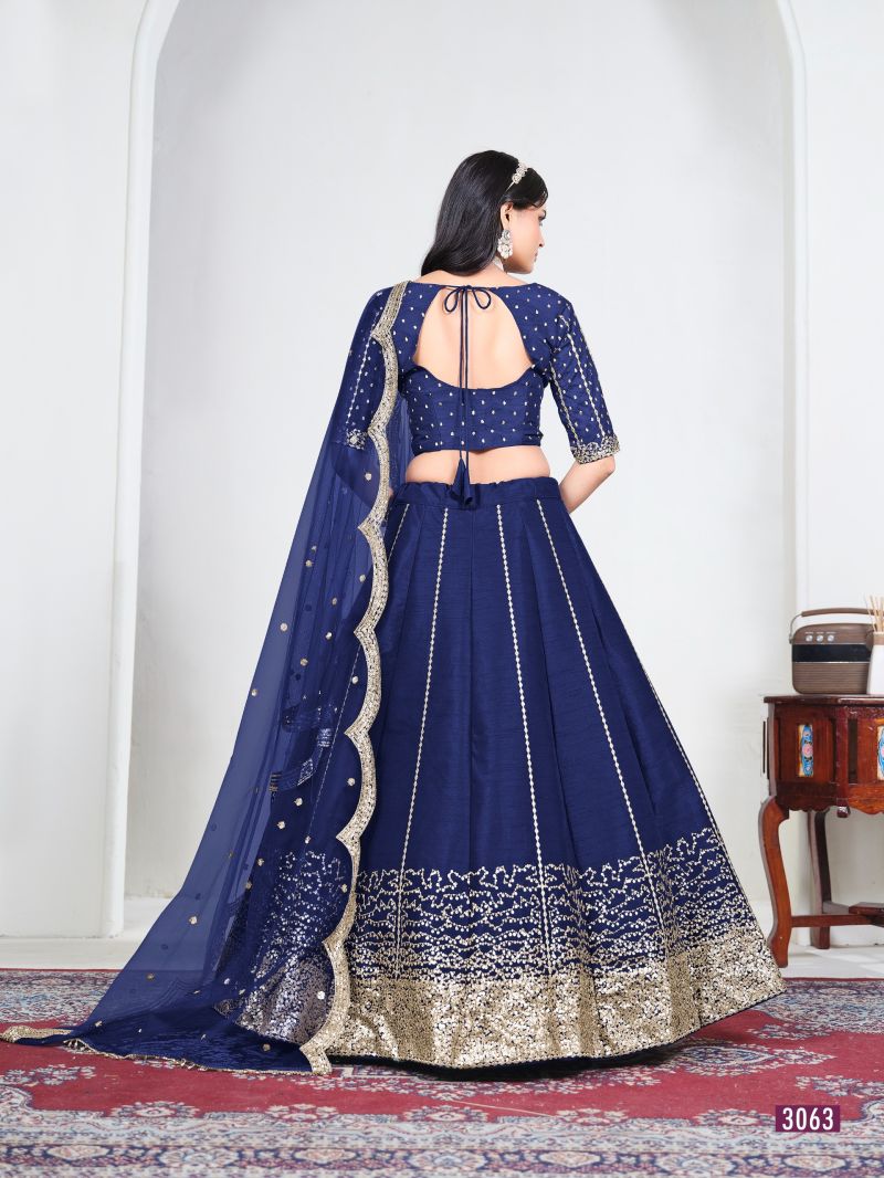 Mehvish Vol 36 Art Silk Mirror Work Embroidered Lehenga Choli Catalog — Wholesale Lehenga, MPA wholesale from Surat — view 7